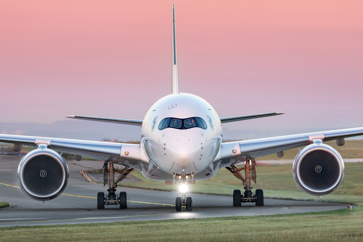 Airbus a350 plane istock matthieu douhaire 1977549461