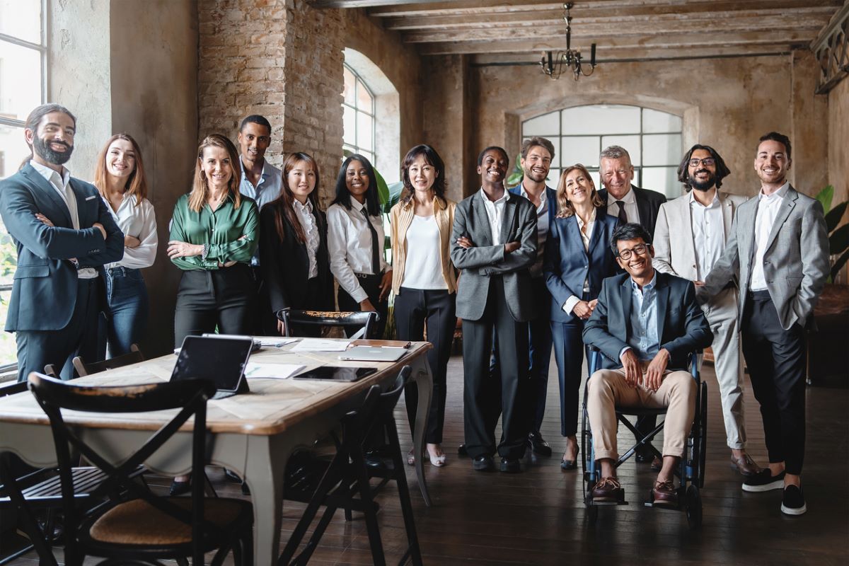 Diverse workforce workplace diversity istock giuseppe lombardo 1407840013