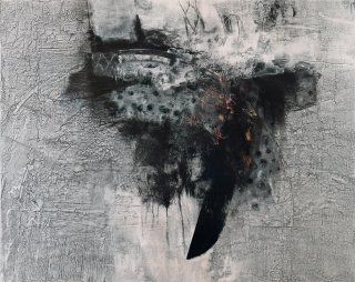 Ember c 40 x 50 acrylic panel c5g27