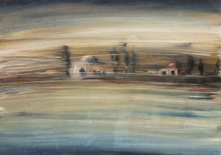 Jack jano landscape way oil canvas 70x495cm