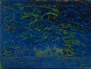Jonathan ofek 2022 oil canvas 20x27cm