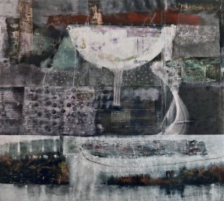 Margin ocean cof menorca and connaught 72 x 80 acrylic panel c5g7