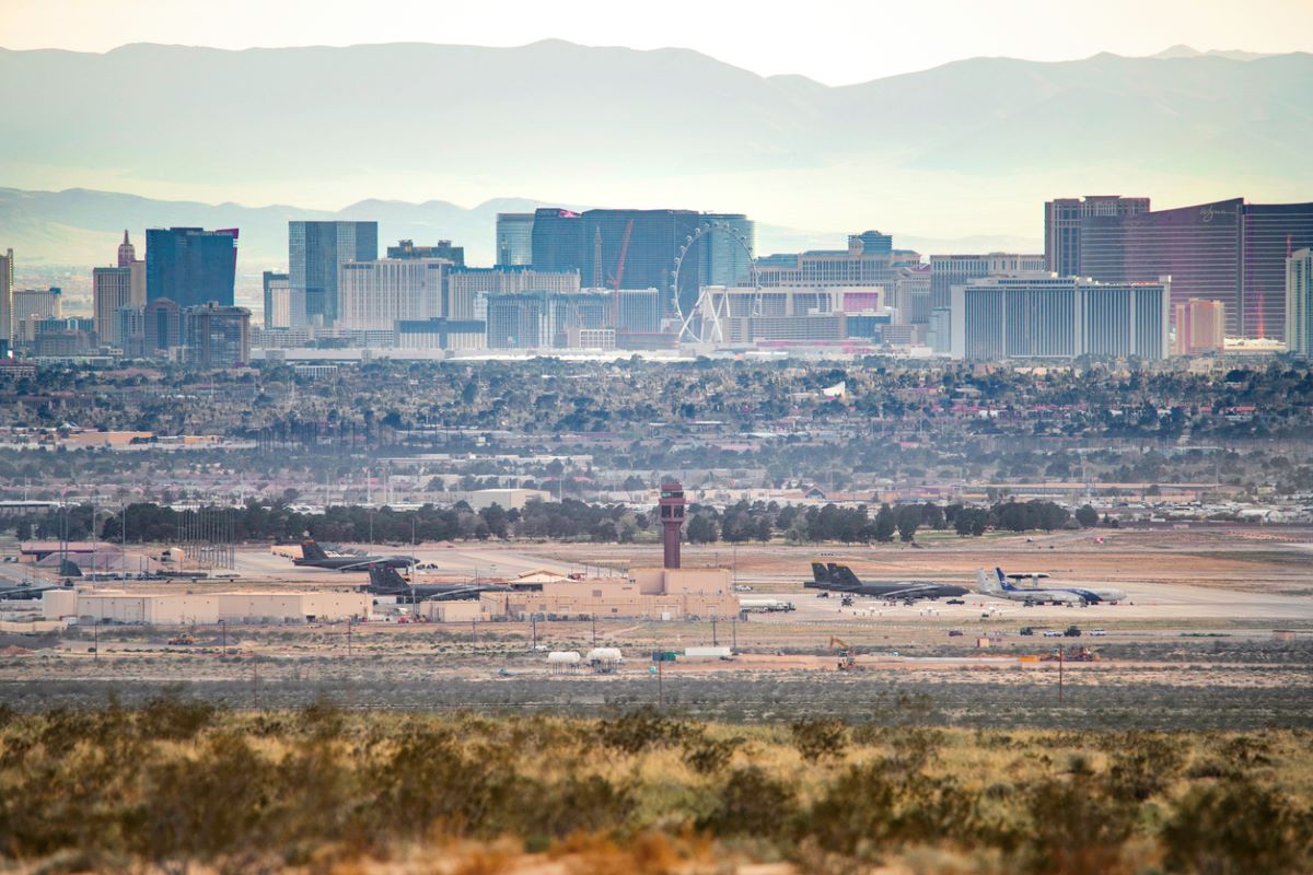 Nellis air force base us istock 4kodiak 1211579649