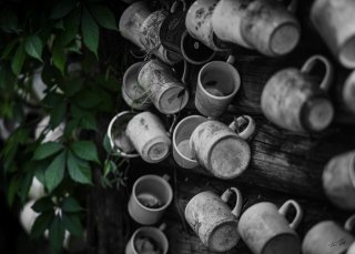 Porcelain remnants