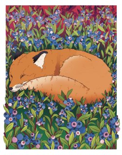 Redfoxandblueberries