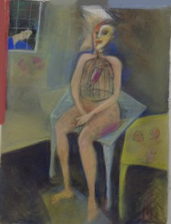Rib cage bird cage