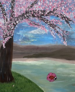 Skye leonard johnson acrylic