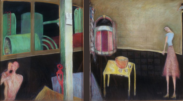 Slides stranger paradise diptych