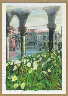 Window world 2022 mischtechnik auf leinwand100x70cm 3900