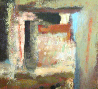 Within and without ii 44x40 acrylic on canvas 2003