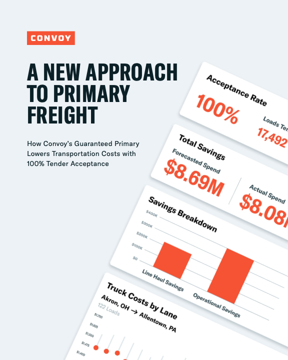 Convoy new approach to freight