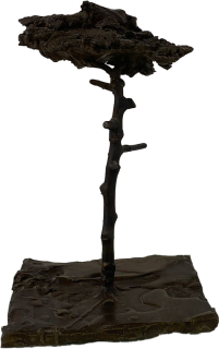 Lev stern tree bronze 11x11x16cm