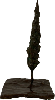Lev stern tree bronze 11x11x20cm