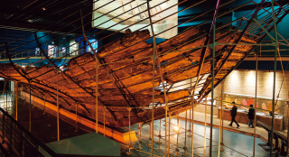 Reassembled remains sinan ship