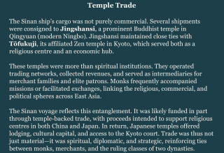 Temple trade