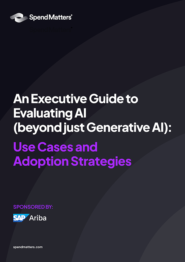 Thumbnail spend matters discussion of ai in procurement595x841